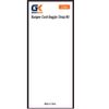 GK Swimwear Replacement Bungee Cord Goggle Strap Kit (2 Sets) (Bright Orange)