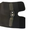 Hinged Knee Brace Adjustable Wraparound Open Patella Support Neoprene (Medium)