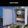 12 x 10 x 4 PVC Plastic Dustproof Waterproof Box IP65 Junction Boxes with