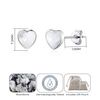 Philip Jones Moonstone Heart Stud Earrings