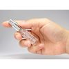 Purse Glass Atomizer Hand Work Cylindrical 壜 Sandblasted 4712 Vines) [Hiro Common Atomizer]