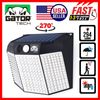 Solar Power 294 LED PIR Motion Sensor Outdoor Security Garden Wall Lamp Light