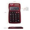 Victor Technology 700-BTS Pocket Calculator with Translucent Bright Colors, 10/Pack700BTSTK