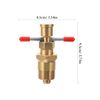 Compression Sleeve Puller Tool for Professional Plumbers Solid Copper Ferrule Extractor with Bright Color Lightweight Compression Ring Removal Tool Versatile Plumbing Accessories