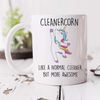 60 Second Makeover Limited Cleanercorn Mug Cleaner Unicorn Office Present Funny Mug Present