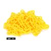 r_planning 5m 8mm Yellow Thick Lightweight Expandable Cut Chain Plastic Chain