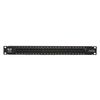 Tuff Jacks Cat3 RJ-45 50 Port Patch Panel 19 Inches x1RU