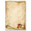 Old Christmas Letter Paper DIN A5 50 Blatt