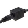 kenable Network CAT6 UTP Ethernet RJ45 Extension Male/Female Cable Black 3m [3 metres]