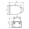 PIR Motion Sensor Movement Detector IP44 Outdoor Wall Surface Mounted White 12 Meter Max Detection Range Security Alarm Door Light Switch