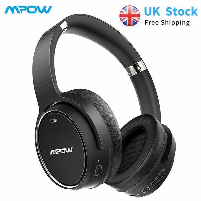 MPOW H19 Bluetooth Wireless Headphones Active Noise Cancelling Earphones Headset