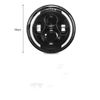 Motorcycle 7" Inch Round LED Headlight  Angle Eye H-L Beam DRL Driving Light