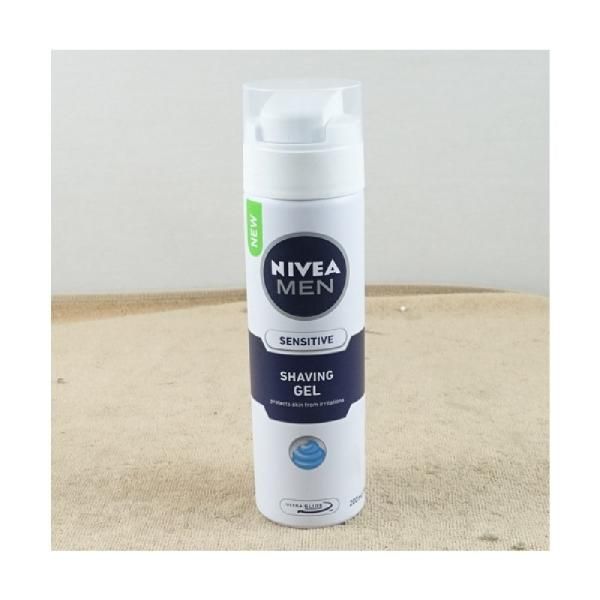 [Jay Project] Nivea for men sensitive shaving gel 200ml gel type shaving cream shaving cream shaving cream shaving gel