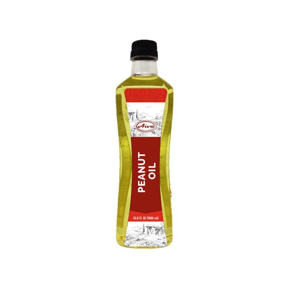 Aiva Peanut Oil - 33.8 fl oz (1 Liter)