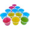 [400 Count -1oz] Disposable Plastic Shot Glasses,Clear Small Cups,Condiment Cups,CondimentsTasting, Sauce, Dipping, Samples Cups