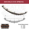 Trailer Leaf Double Eye Spring 13.25" x 13.25" / 24.88" Long / 2650lbs