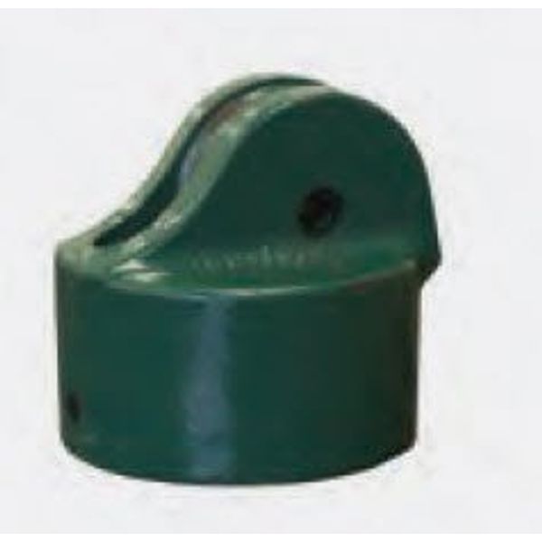 Har-Tru Tennis Court Accessories - Tennis Net - Replacement Post Cap - Green