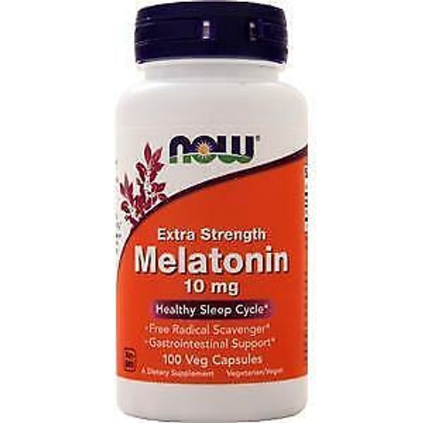 Now Melatonin (10mg)  100 vcaps