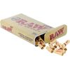 RAW Natural Unrefined Pre-Rolled Tips in Tin - 100 Tips Per Tin
