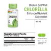 Solaray Chlorella Capsules, 410 mg, 100 Count