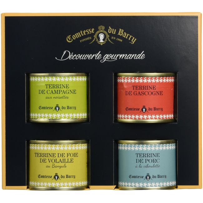 Comtesse du Barry Assortment Set of Gourmet Terrines 280 g