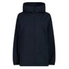 CMP Woman Jacket FIX Hood Black Blue - 40