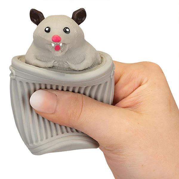 Accoutrements Archie McPhee Novelty Gag Gift: Surprise Popping Possum - Outdoor Trash Can Surprise! One Per Order - A Possum When You Least Expect It