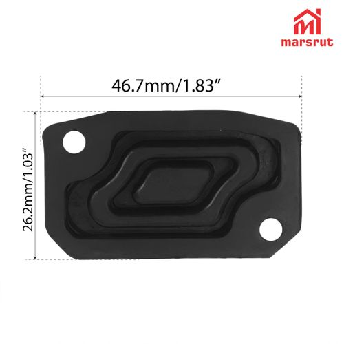 2Pcs Clutch Gasket Fits for KTM, Brake Master Cylinder Gasket Fits for Brembo, for TPI Six Day 125 250 300 350 450 500 SXF XCF XC-W XC EXC EXCF SX, Front Brake Clutch Reservoir Gaskets Replacement