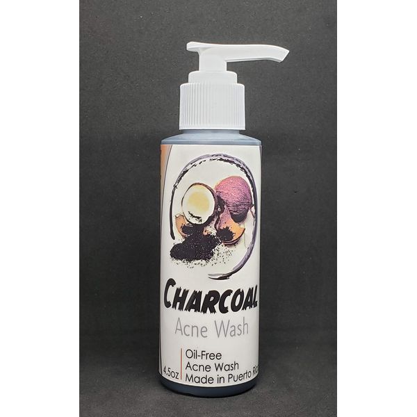 Liquid Acne Charcoal soap 4.5oz by Prorganics