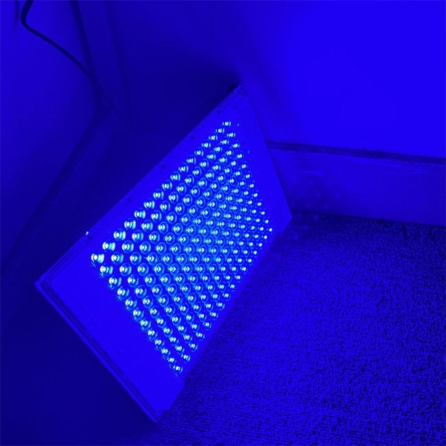 Bathroom Cleaner UV Toilet Sterilizer Convenient LED UV Ultraviolet Face Body Tanning Lamp Household Sunbathing Bronze Skin Half Body, [02] 220V Voltage, [01] EU Plug