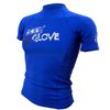 Body Glove - Junior’s Basic Fitted Short Sleeve Rash Guard, Royal, 14