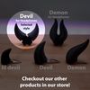Devil Horns for Headphones (Purple)