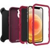 OtterBox Defender Series SCREENLESS Edition Case for iPhone 12 Mini - Berry Potion (Raspberry Wine/Boysenberry)