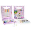 CRAYOLA Briefcase 65 Washable markers pastel colors