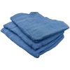 2 Piece - Hotel & Spa Pool Beach Towels 100% Ring Spun Cotton Solid Blue