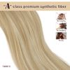 BARSDAR Clip in Ponytail Extensions, 14 inch Short Straight Wrap around Ponytail Extension Fluffy Pony Tails Extensions Synthetic Hair Ponytail Extension for Women Girls