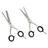 Professional Hairdressing Barber Salon Scissors,Thinning Scissors Set 5.5" Razors Edge,Super Sharp ,Hair Cutting Scissors