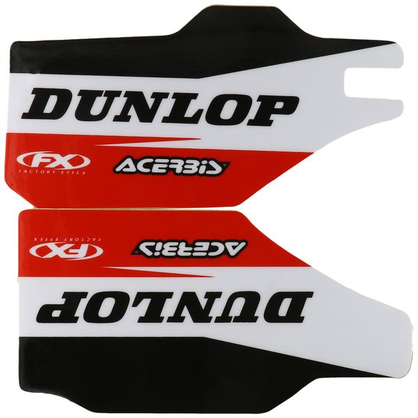 Factory Effex (17-40360 Lower Fork Graphic, Red 2XL