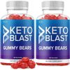 (2 Pack) Keto Blast Gummies Advanced Ketogenic Formula (120 Gummies)
