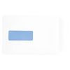 EliteKoopers C5 White Plain Paper Envelopes Self Seal With Window For Mailing (25Pcs)