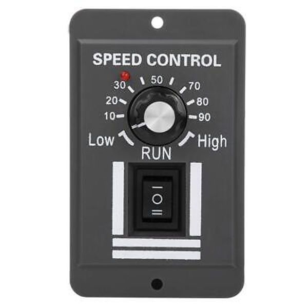 Motor Speed Controller DC12-60V 20A DC Brush Electric Motor Speed Controller ...