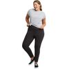 JUST MY SIZE womens Long Legging Pants, Black, 3X US