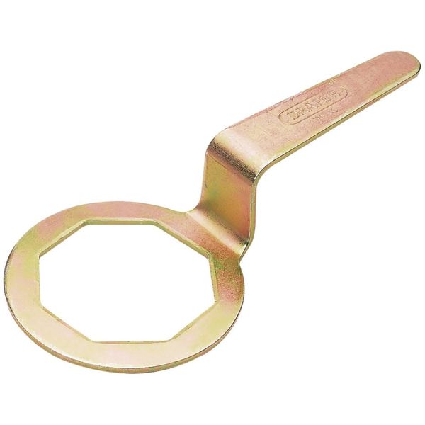 Draper 30988 Cranked Immersion Heater Wrench, 85mm , Blue