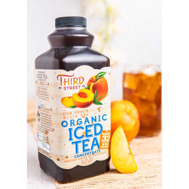 Organic Peach Black Iced Tea