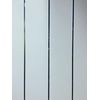 5 Twin Chrome PVC Bathroom Cladding Shower Wall & Ceiling Panels