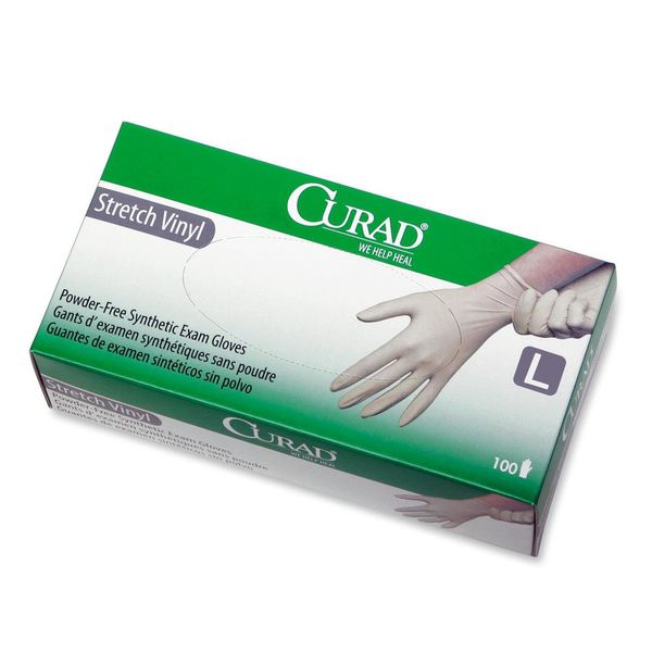 Curad - MII6CUR9226 - Stretch Vinyl Exam Gloves