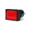 IDEC AL6H-P4R A6 Series Indicator Light Diameter 0.6 inch (16 mm) Rectangular Shape