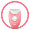 Silk-epil Epilators by Braun Silk-epil 3 3-176 Epilator Pink/White