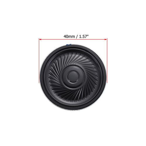 uxcell 2W 8 Ohm Micro Internal Speaker Magnet Loudspeaker 40mm Dia 2pcs