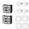 2 Filters + 4 Foam & Felt Filter Replacement for Shark Upright Vacuum NV601